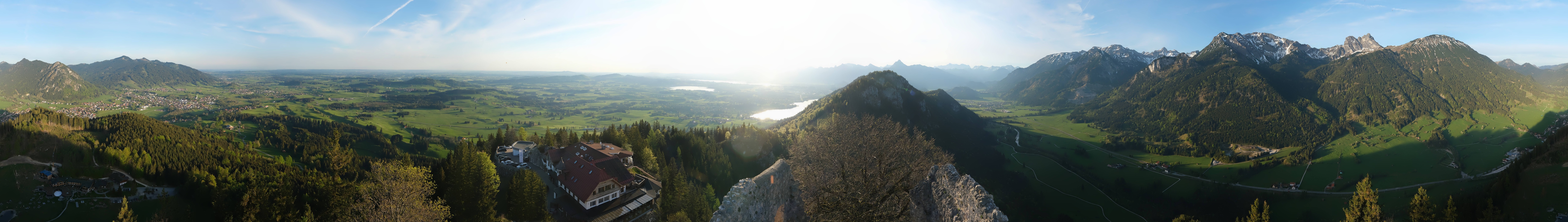 Archiv Foto Webcam Ausblick Burgruine Falkenstein