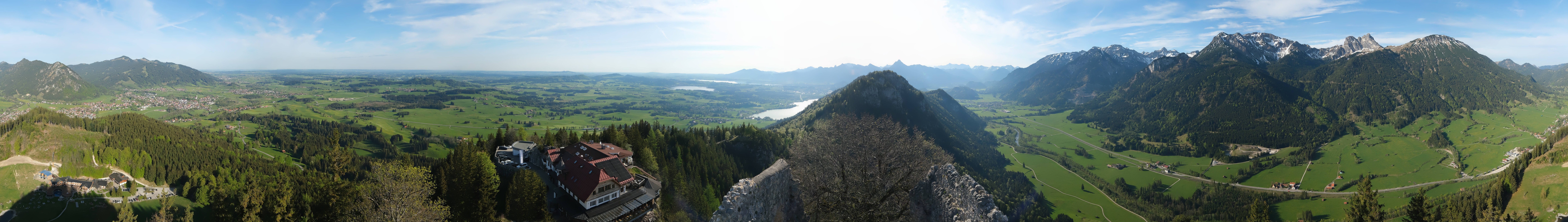 Archiv Foto Webcam Ausblick Burgruine Falkenstein