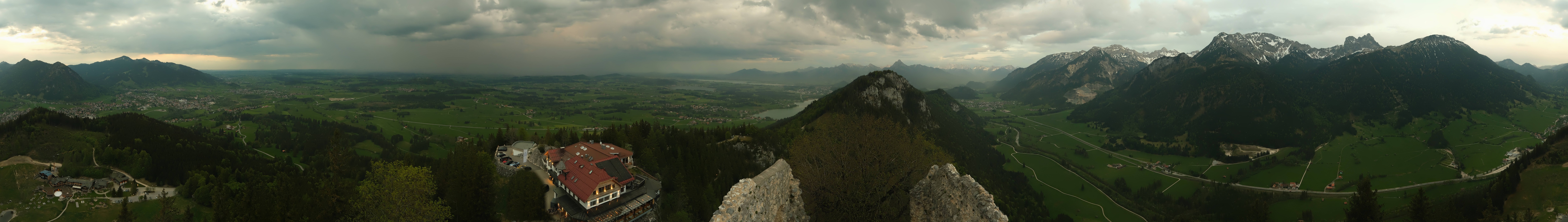 Archiv Foto Webcam Ausblick Burgruine Falkenstein