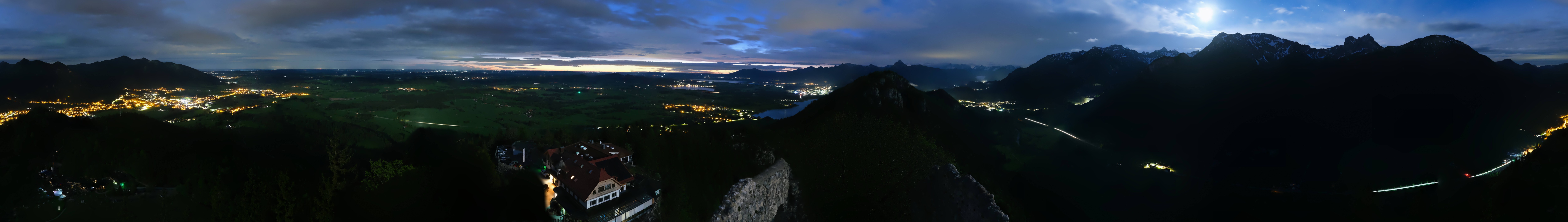 Archiv Foto Webcam Ausblick Burgruine Falkenstein