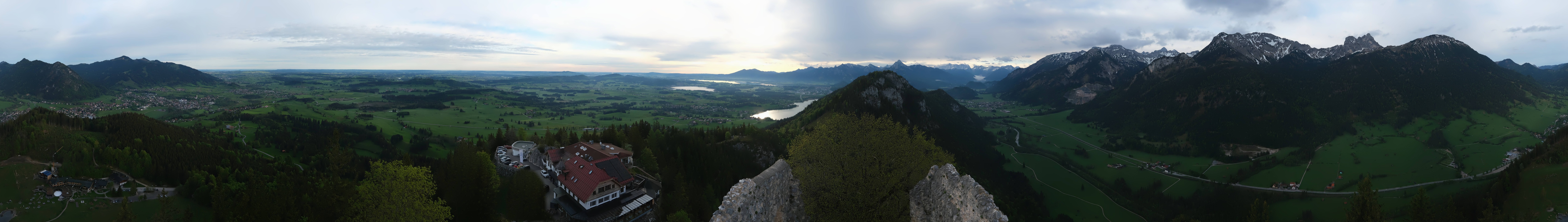 Archived image Webcam Allgäu: Castle Falkenstein