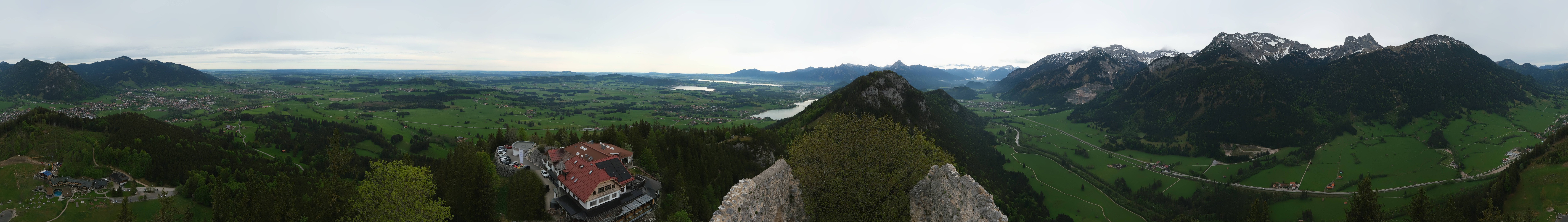 Archived image Webcam Allgäu: Castle Falkenstein