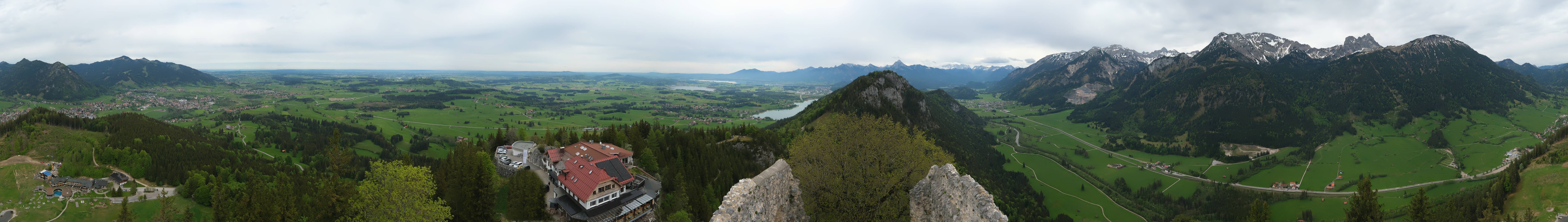Archived image Webcam Allgäu: Castle Falkenstein