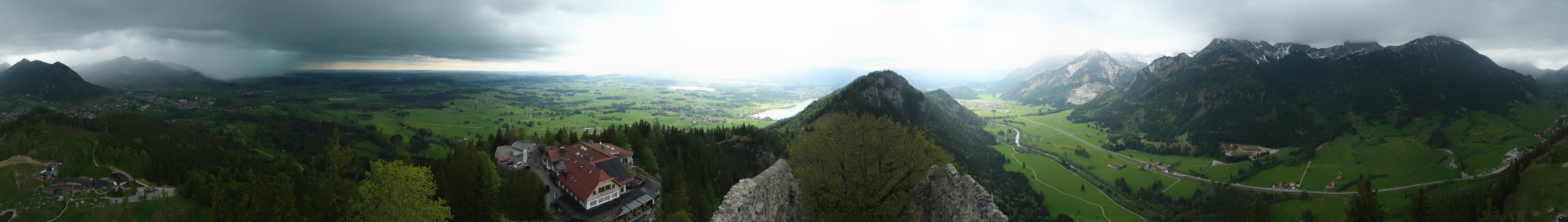 Archived image Webcam Allgäu: Castle Falkenstein