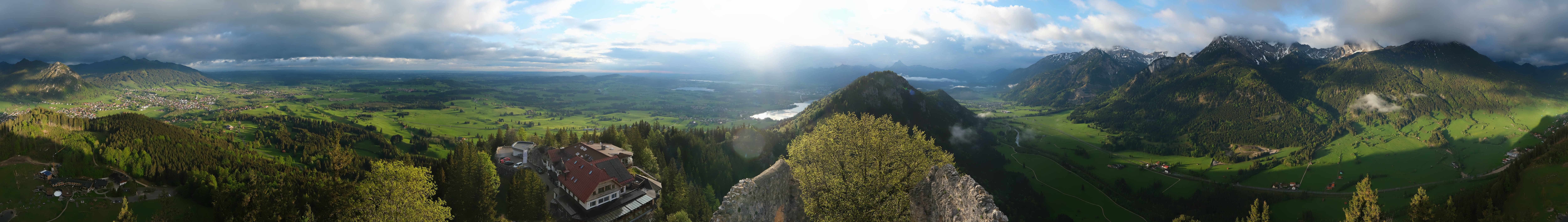 Archiv Foto Webcam Ausblick Burgruine Falkenstein