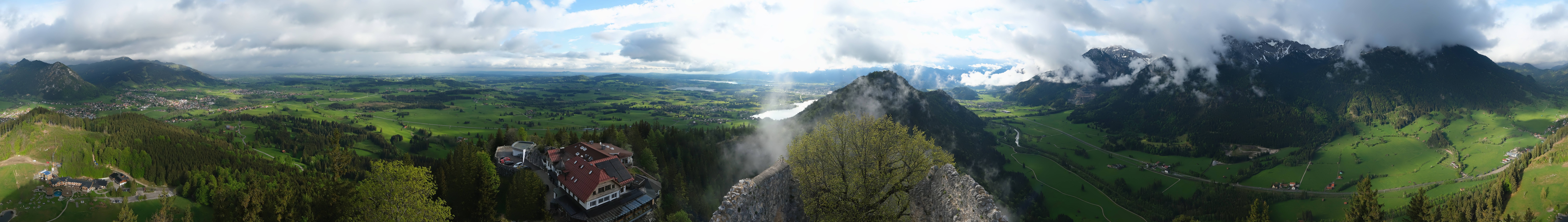 Archiv Foto Webcam Ausblick Burgruine Falkenstein