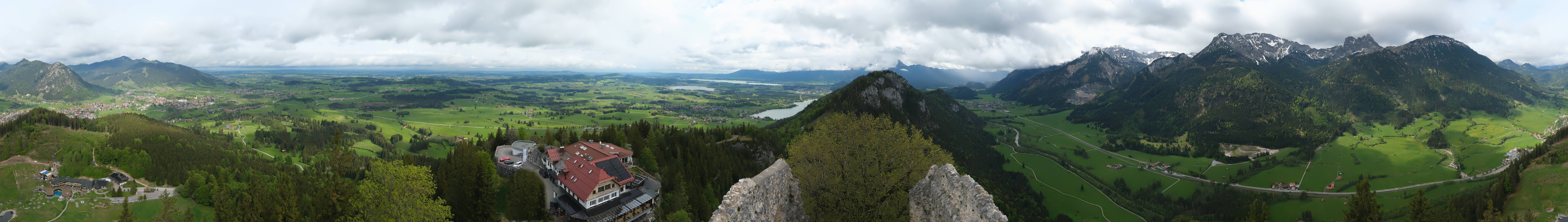 Archiv Foto Webcam Ausblick Burgruine Falkenstein