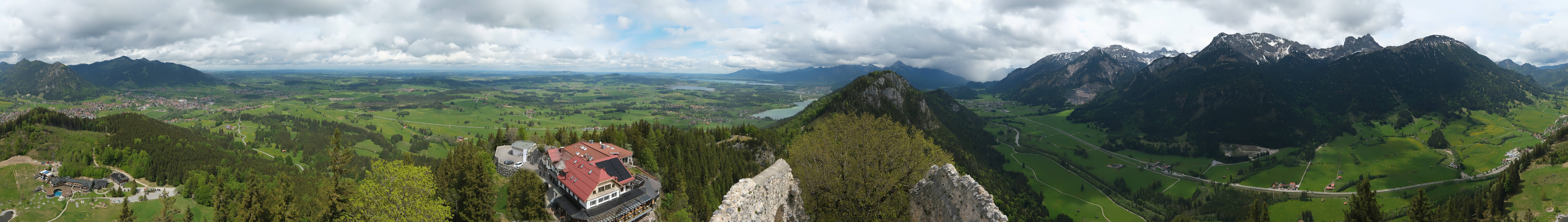 Archiv Foto Webcam Ausblick Burgruine Falkenstein