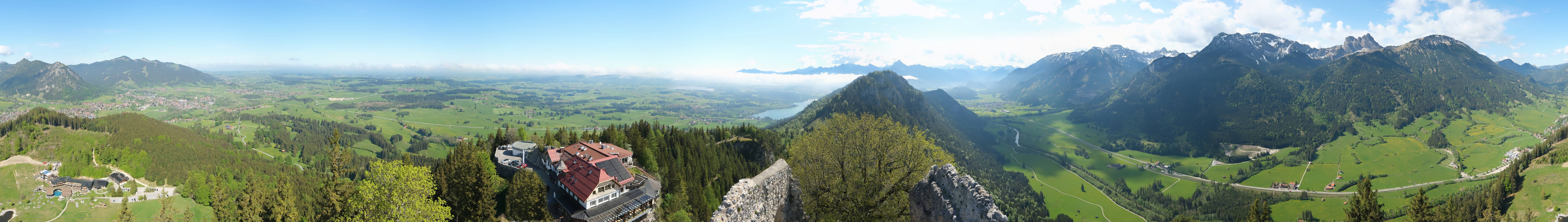 Archived image Webcam Allgäu: Castle Falkenstein