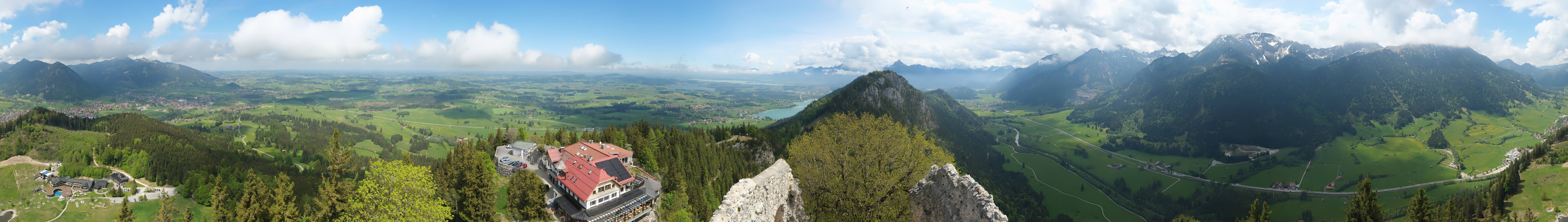 Archived image Webcam Allgäu: Castle Falkenstein