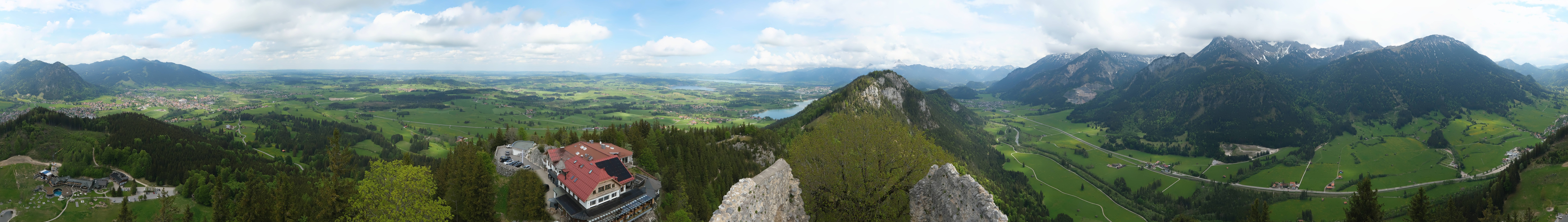 Archived image Webcam Allgäu: Castle Falkenstein