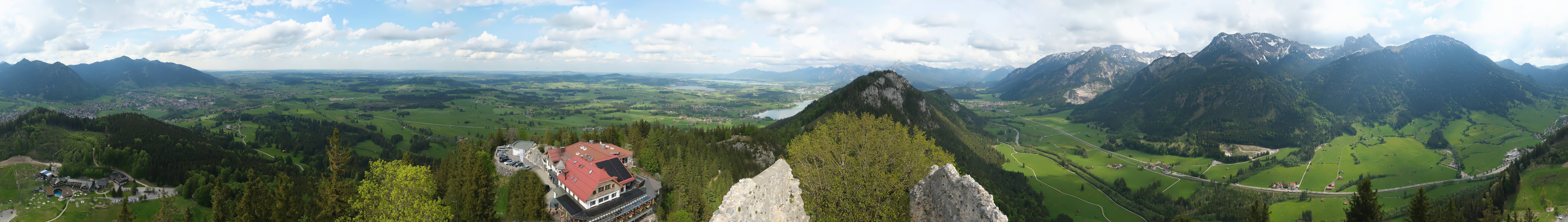 Archived image Webcam Allgäu: Castle Falkenstein