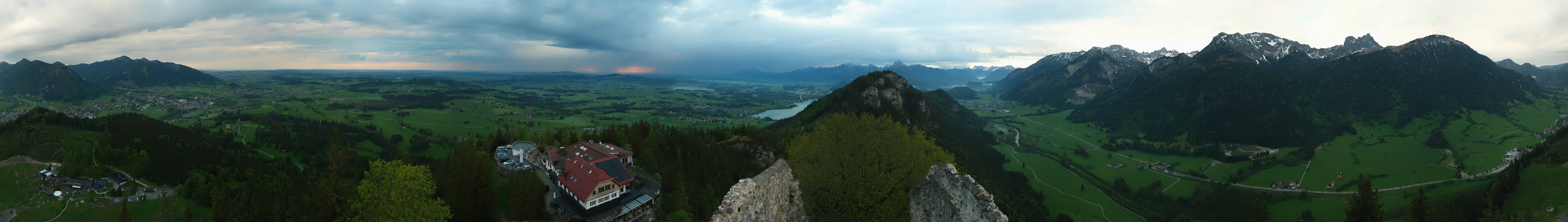 Archiv Foto Webcam Ausblick Burgruine Falkenstein