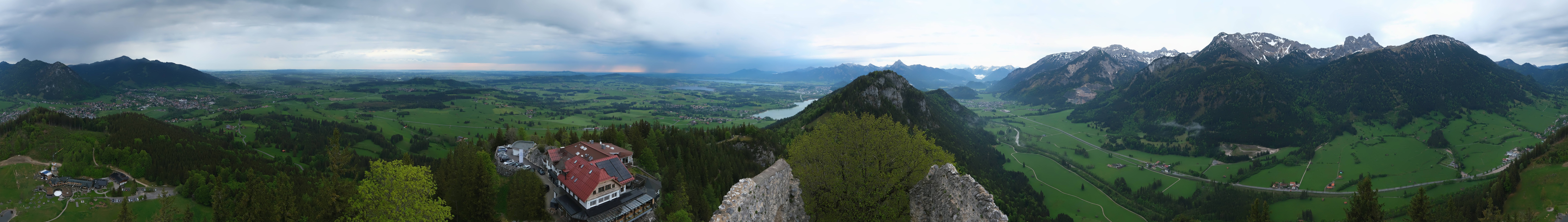 Archiv Foto Webcam Ausblick Burgruine Falkenstein