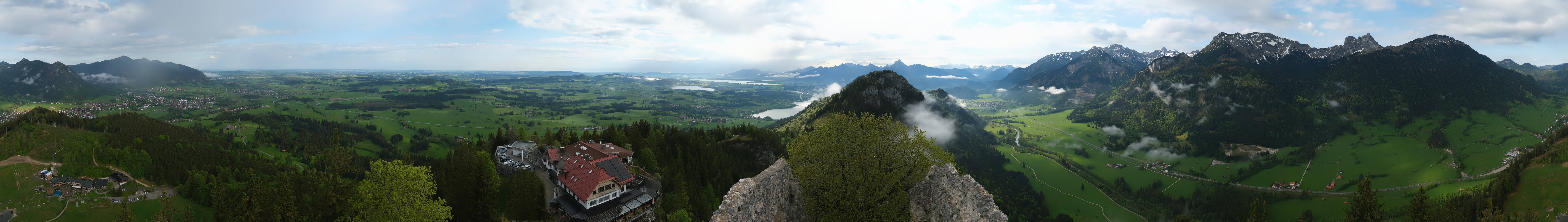Archiv Foto Webcam Ausblick Burgruine Falkenstein