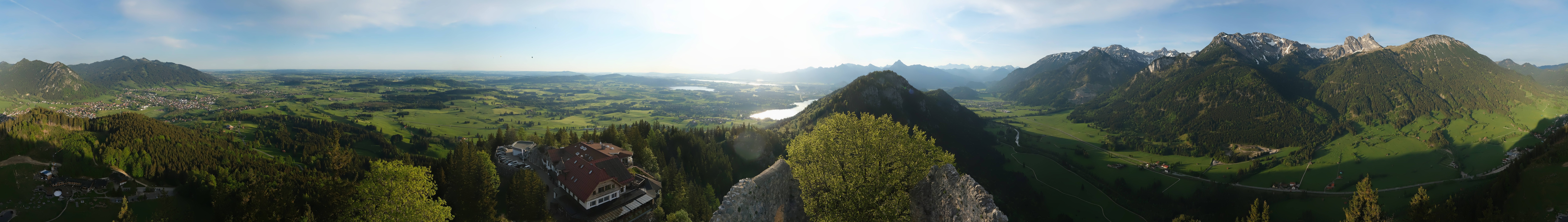 Archiv Foto Webcam Ausblick Burgruine Falkenstein