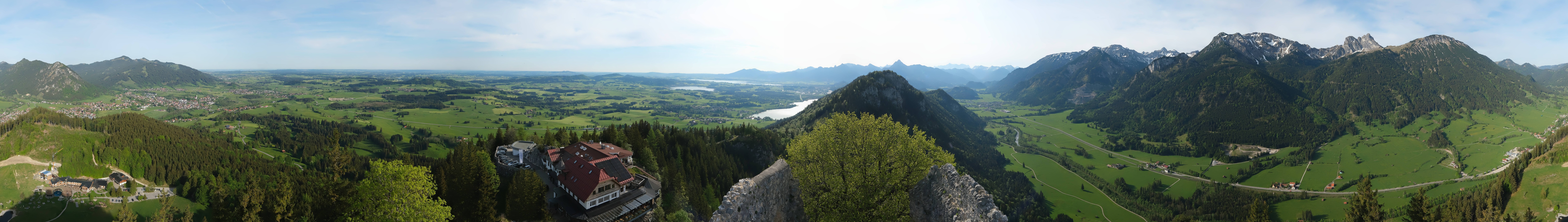 Archiv Foto Webcam Ausblick Burgruine Falkenstein