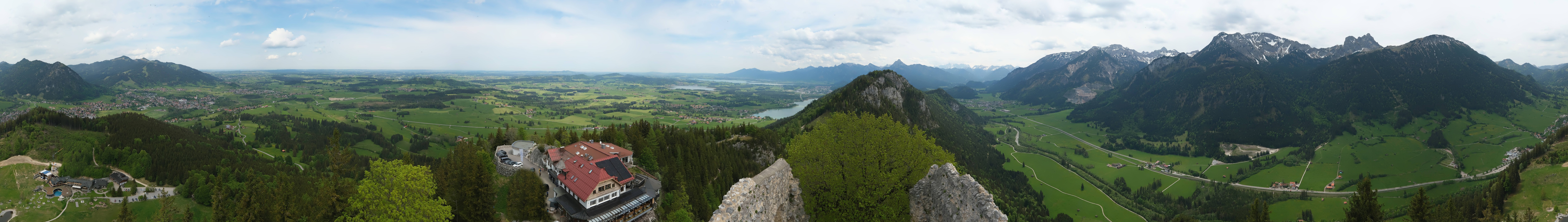 Archiv Foto Webcam Ausblick Burgruine Falkenstein