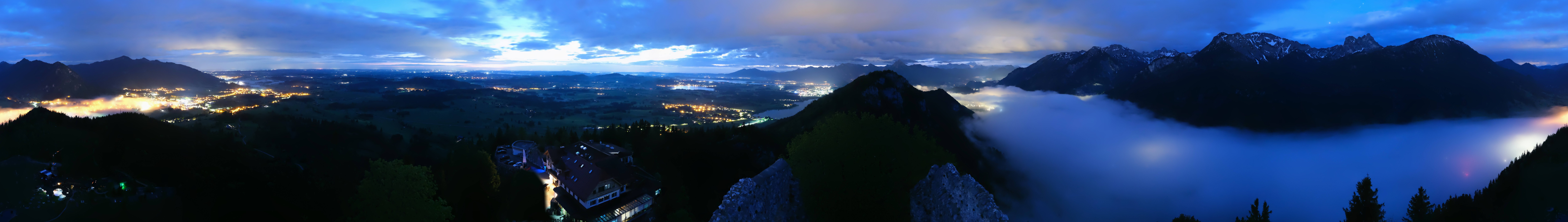 Archiv Foto Webcam Ausblick Burgruine Falkenstein