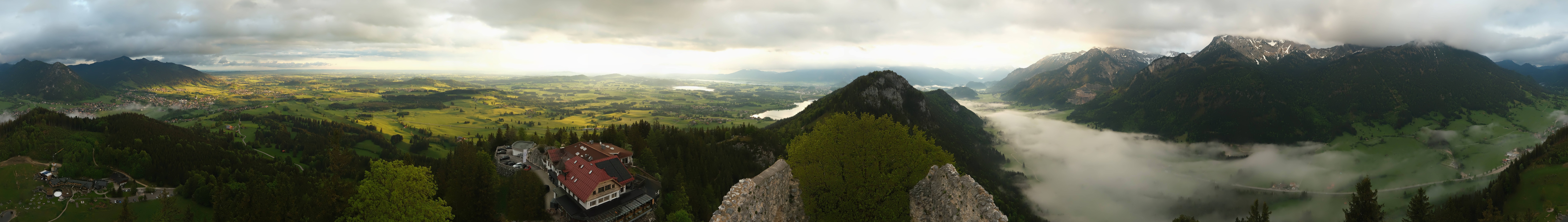 Archiv Foto Webcam Ausblick Burgruine Falkenstein