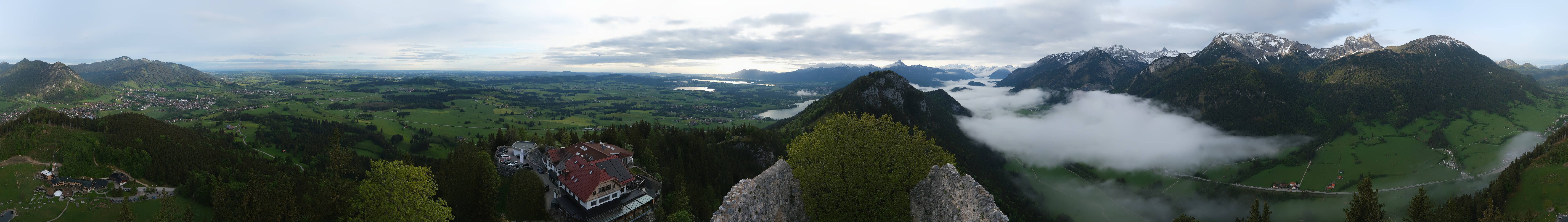 Archived image Webcam Allgäu: Castle Falkenstein