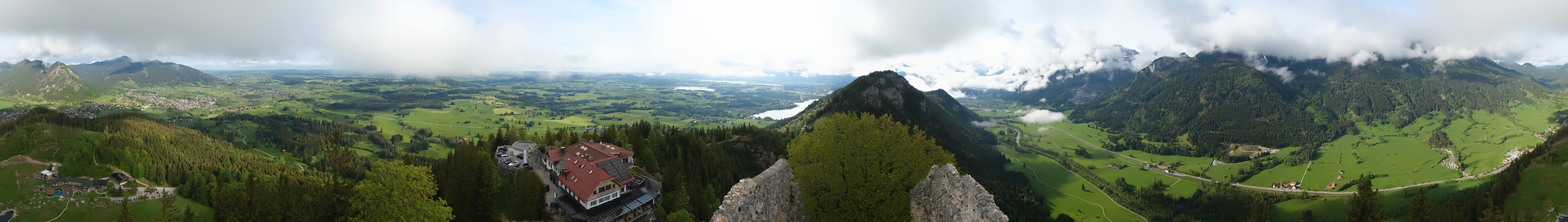 Archived image Webcam Allgäu: Castle Falkenstein