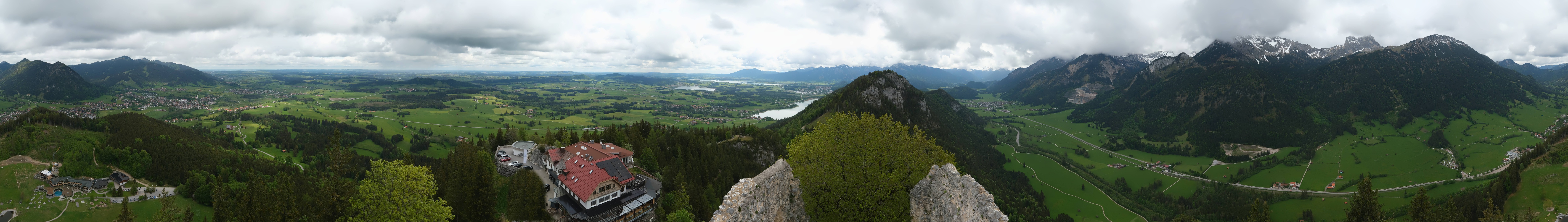 Archived image Webcam Allgäu: Castle Falkenstein