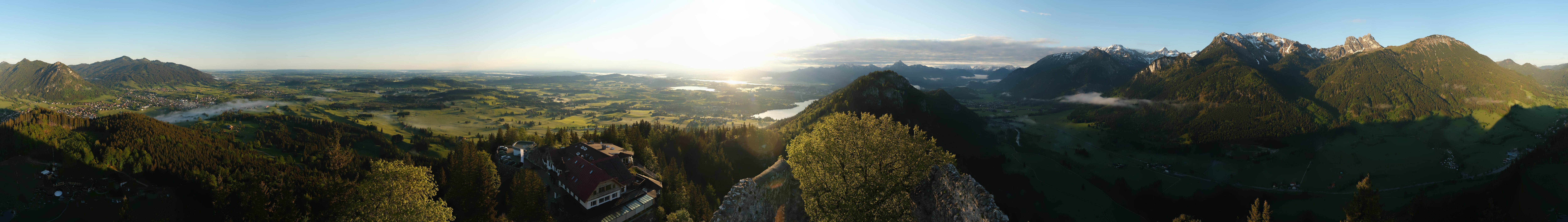 Archived image Webcam Allgäu: Castle Falkenstein
