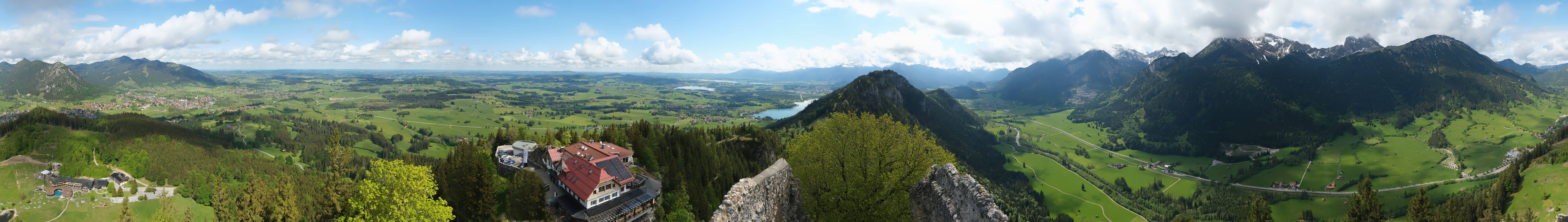 Archived image Webcam Allgäu: Castle Falkenstein