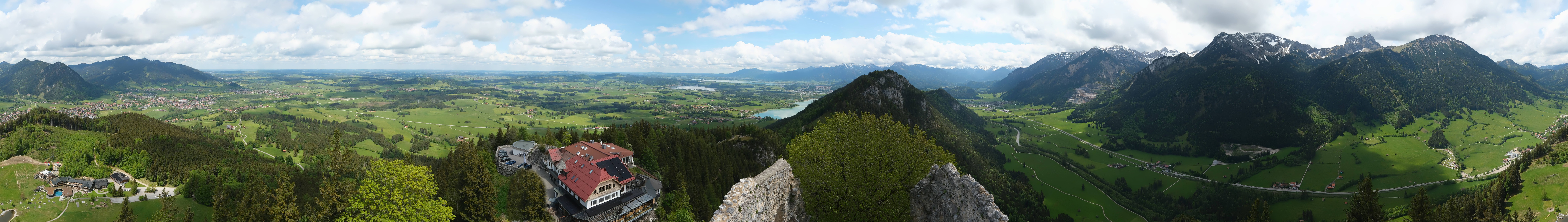 Archived image Webcam Allgäu: Castle Falkenstein