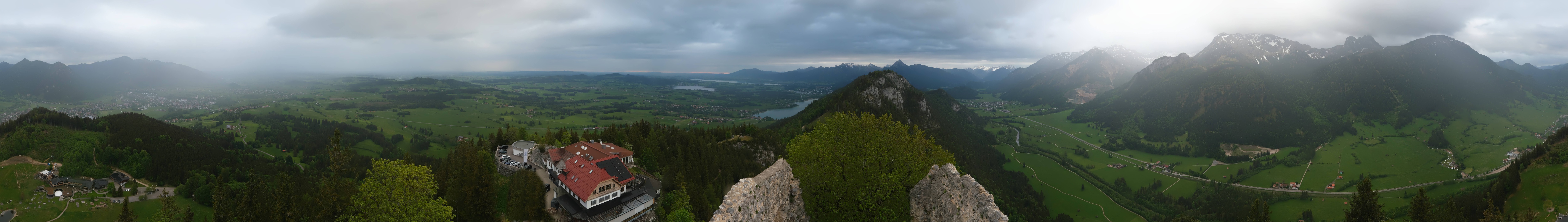 Archived image Webcam Allgäu: Castle Falkenstein