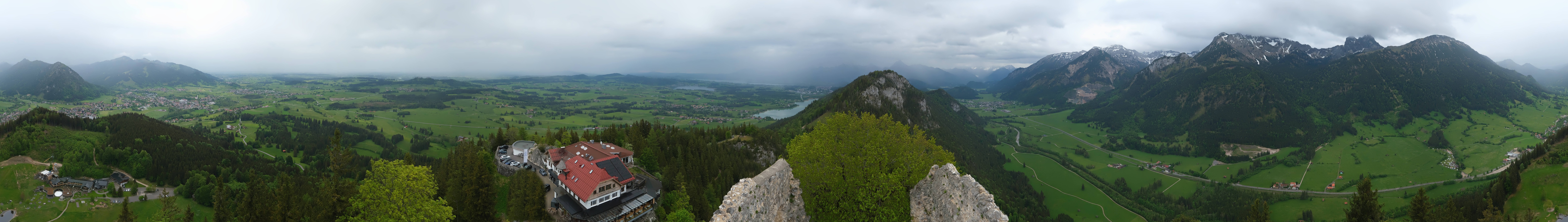Archived image Webcam Allgäu: Castle Falkenstein