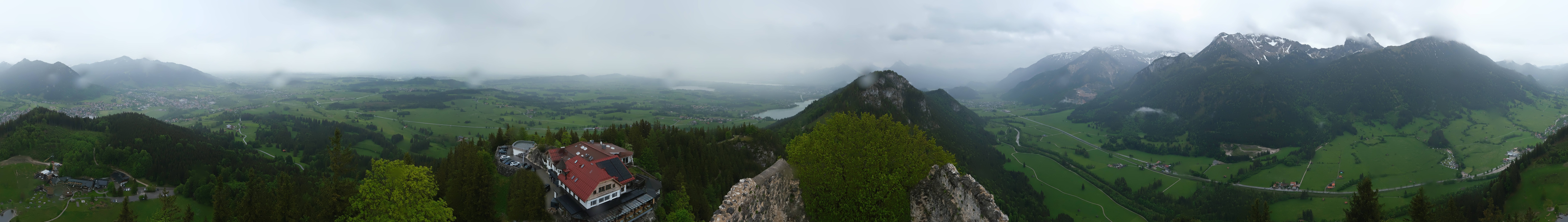 Archived image Webcam Allgäu: Castle Falkenstein