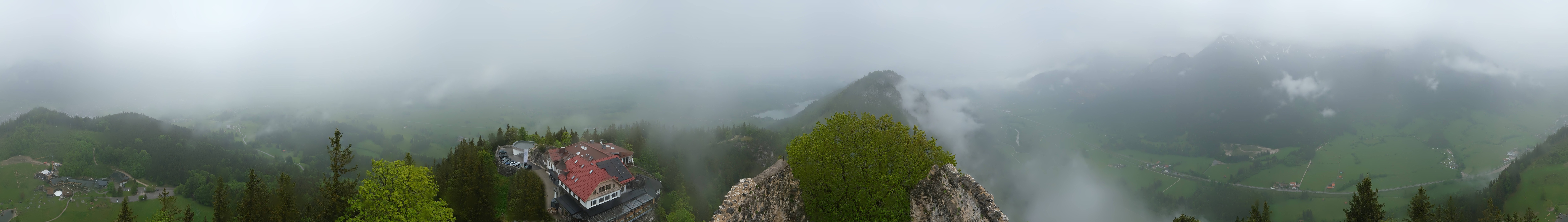 Archived image Webcam Allgäu: Castle Falkenstein
