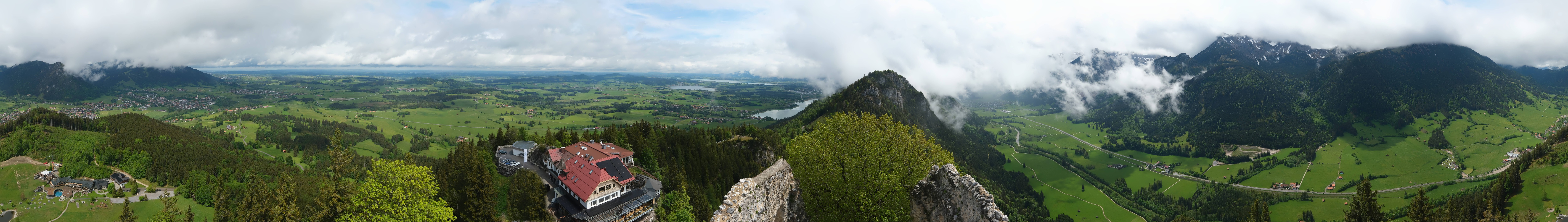 Archived image Webcam Allgäu: Castle Falkenstein