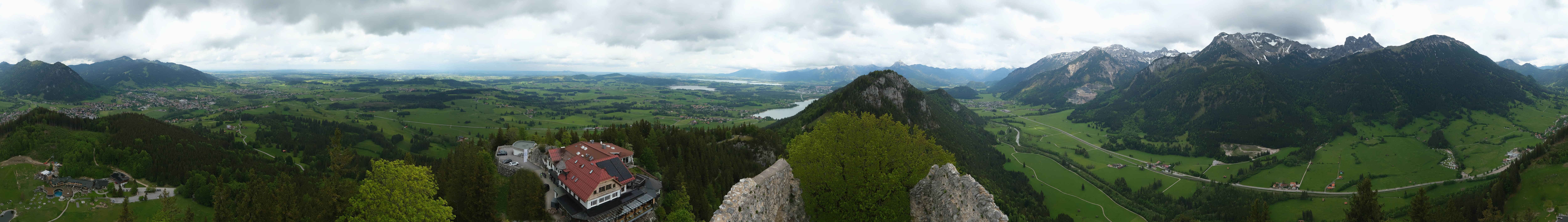Archived image Webcam Allgäu: Castle Falkenstein