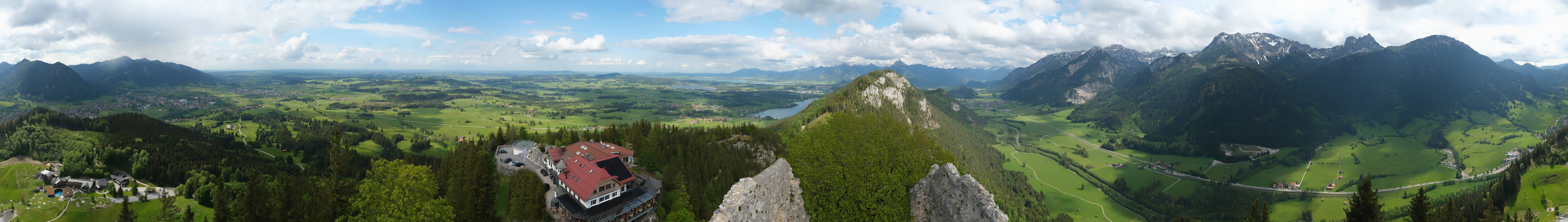 Archived image Webcam Allgäu: Castle Falkenstein