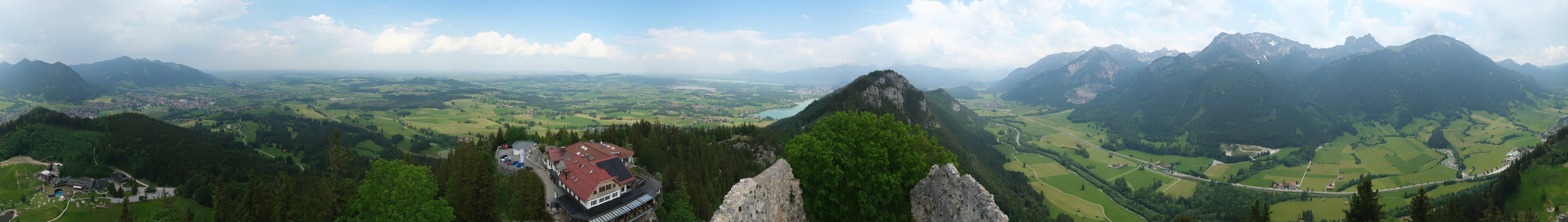 Archiv Foto Webcam Ausblick Burgruine Falkenstein