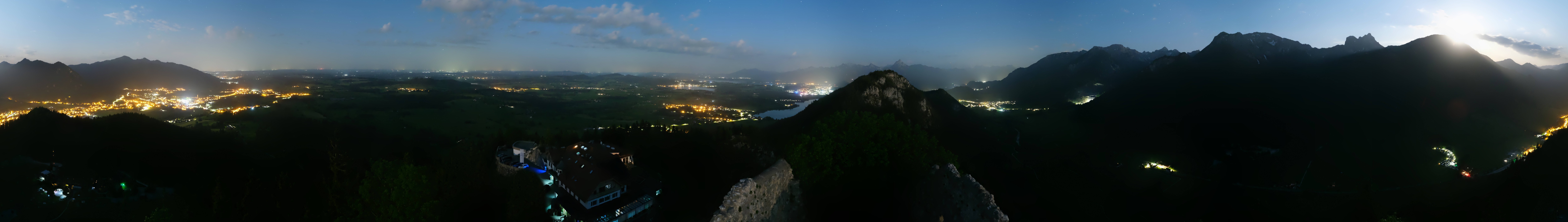 Archiv Foto Webcam Ausblick Burgruine Falkenstein