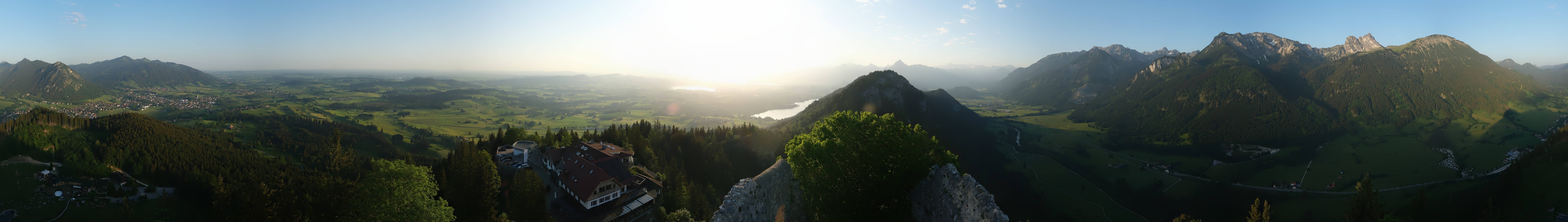 Archiv Foto Webcam Ausblick Burgruine Falkenstein