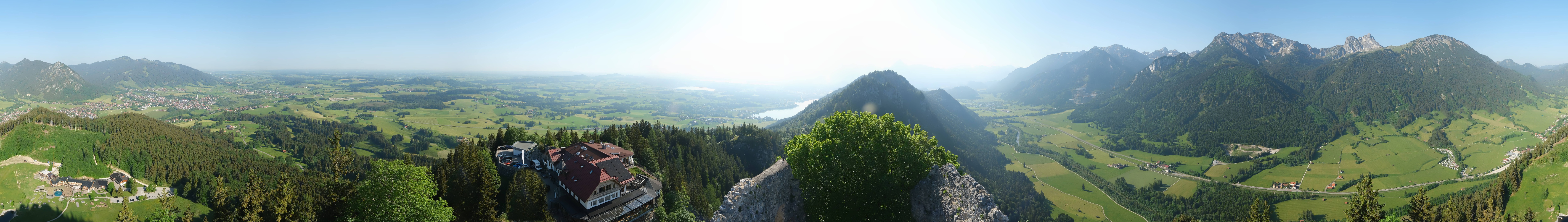 Archiv Foto Webcam Ausblick Burgruine Falkenstein