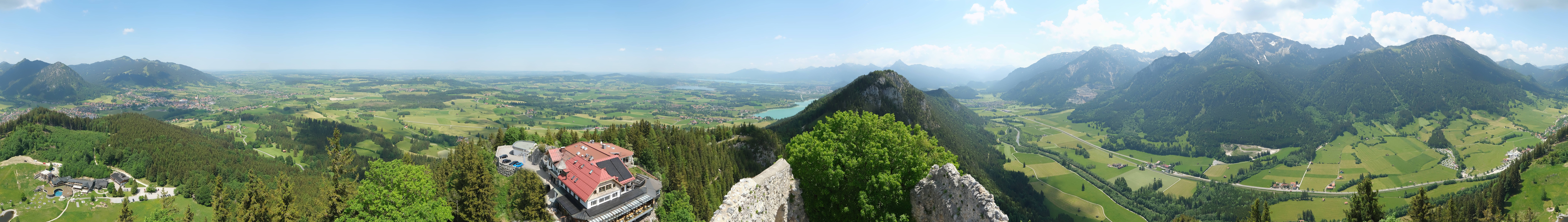 Archived image Webcam Allgäu: Castle Falkenstein