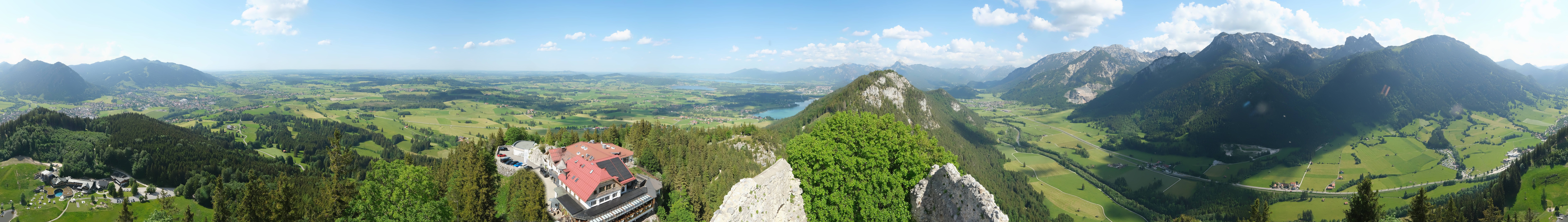 Archived image Webcam Allgäu: Castle Falkenstein