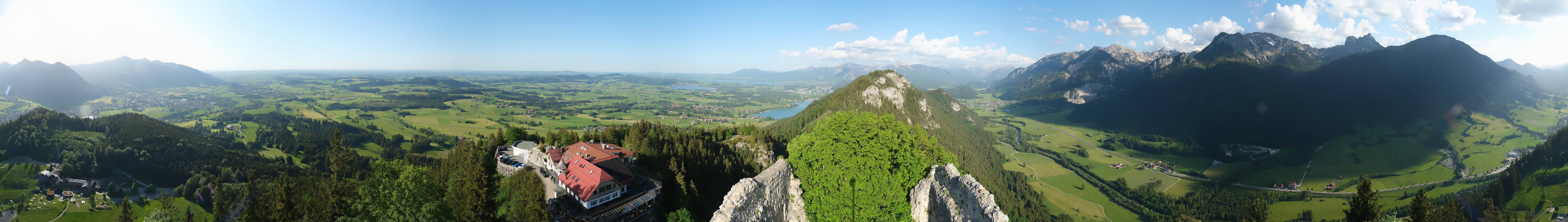 Archived image Webcam Allgäu: Castle Falkenstein
