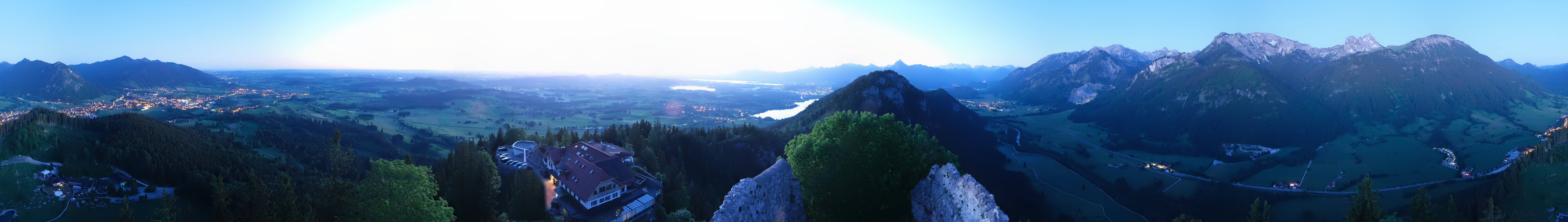 Archiv Foto Webcam Ausblick Burgruine Falkenstein