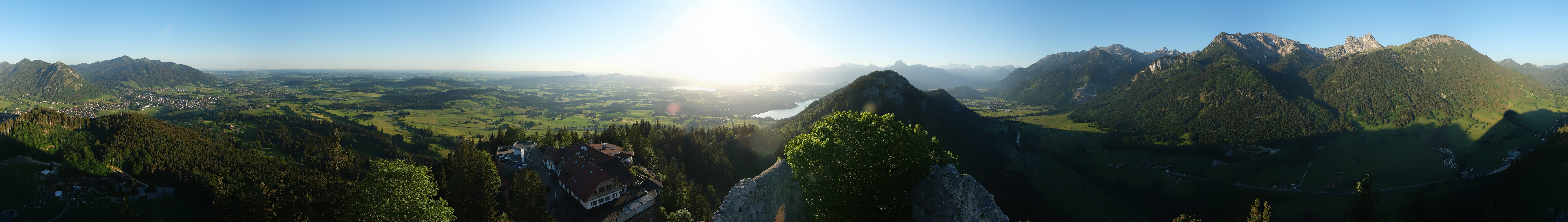 Archiv Foto Webcam Ausblick Burgruine Falkenstein