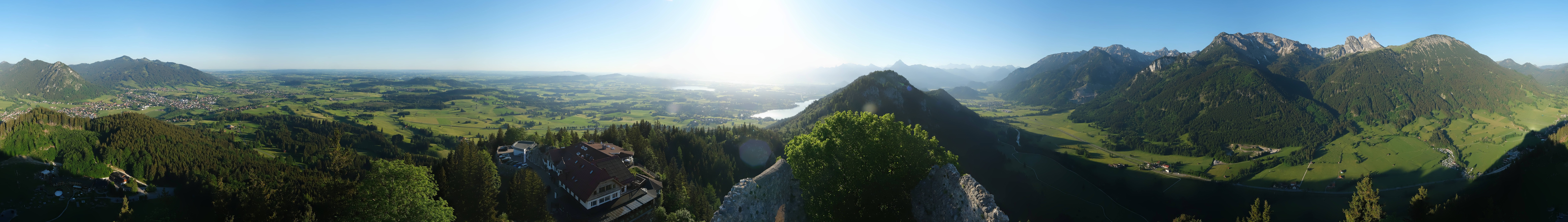 Archiv Foto Webcam Ausblick Burgruine Falkenstein
