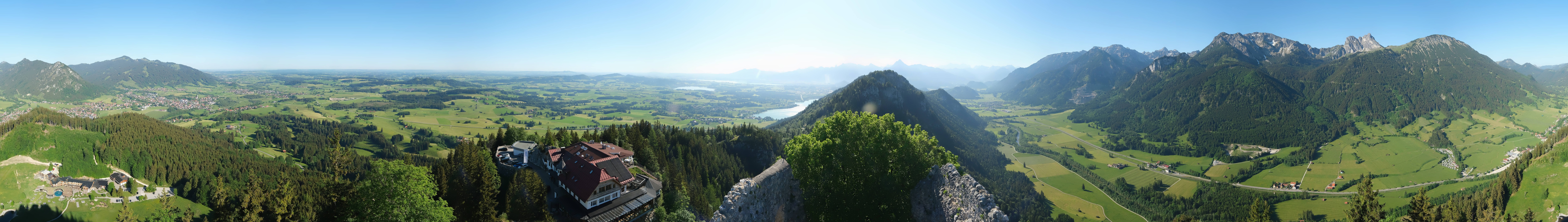 Archiv Foto Webcam Ausblick Burgruine Falkenstein