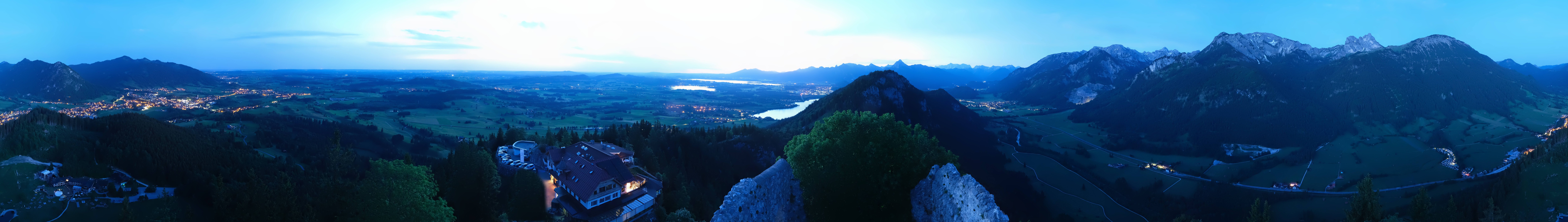 Archiv Foto Webcam Ausblick Burgruine Falkenstein