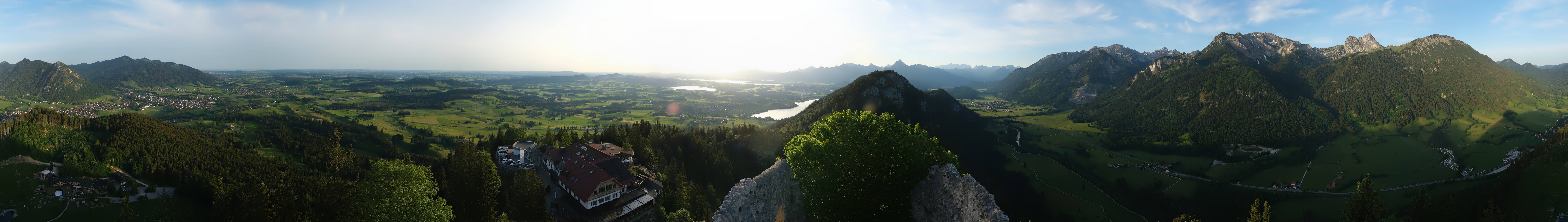 Archiv Foto Webcam Ausblick Burgruine Falkenstein